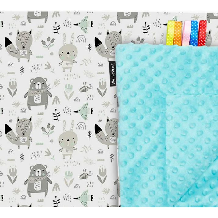 Deka za bebu - Minky - D0364