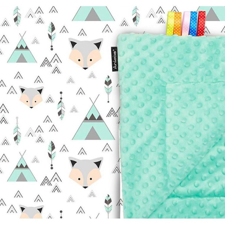 Deka za bebu - Minky - D0362