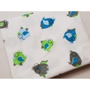 Flanel tetra pelene sa uzorkom - 70x80 cm
