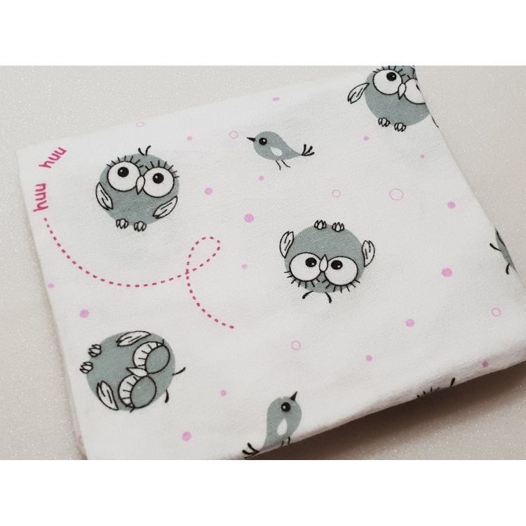 Flanel tetra pelene sa uzorkom - 70x80 cm