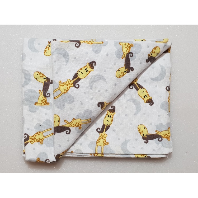 Flanel tetra pelene sa uzorkom - 70x80 cm