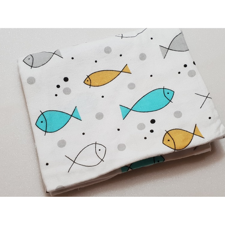 Flanel tetra pelene sa uzorkom - 70x80 cm