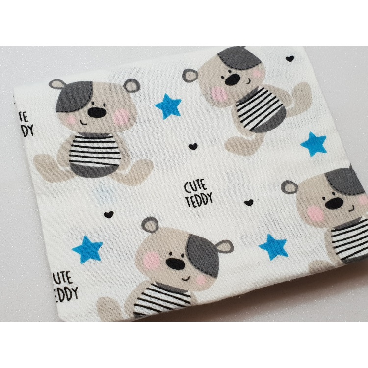 Flanel tetra pelene sa uzorkom - 70x80 cm