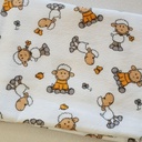 Flanel tetra pelene sa uzorkom - 70x80 cm (kopija)