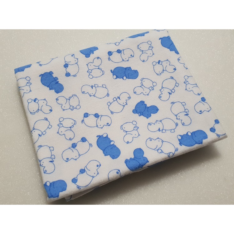 Flanel tetra pelene sa uzorkom - 70x80 cm
