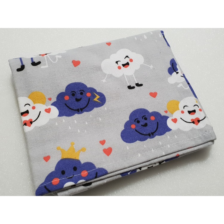 Flanel tetra pelene sa uzorkom - 70x80 cm