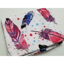 Flanel tetra pelene sa uzorkom - 70x80 cm