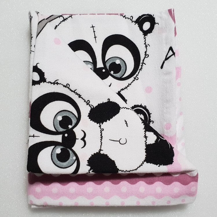 Flanel tetra pelene sa uzorkom - 70x80 cm