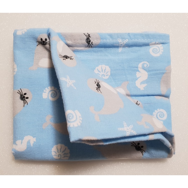 Flanel tetra pelene sa uzorkom - 70x80 cm