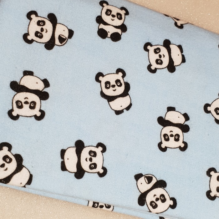 Flanel tetra pelene sa uzorkom - 70x80 cm