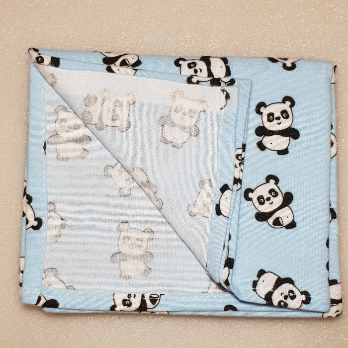 Flanel tetra pelene sa uzorkom - 70x80 cm