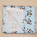 Flanel tetra pelene sa uzorkom - 70x80 cm