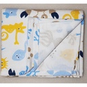 Flanel tetra pelene sa uzorkom - 70x80 cm