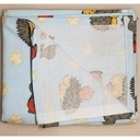 Flanel tetra pelene sa uzorkom - 70x80 cm