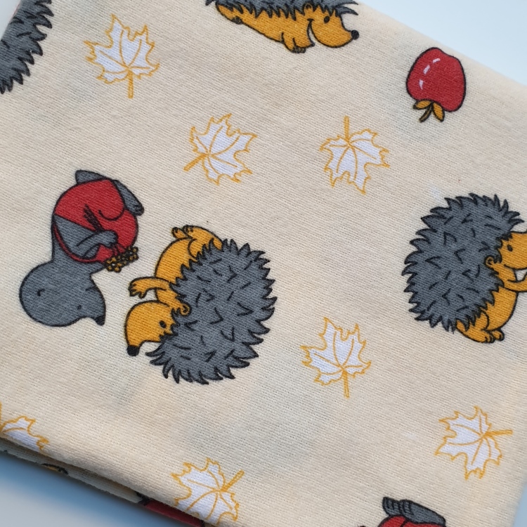 Flanel tetra pelene sa uzorkom - 70x80 cm