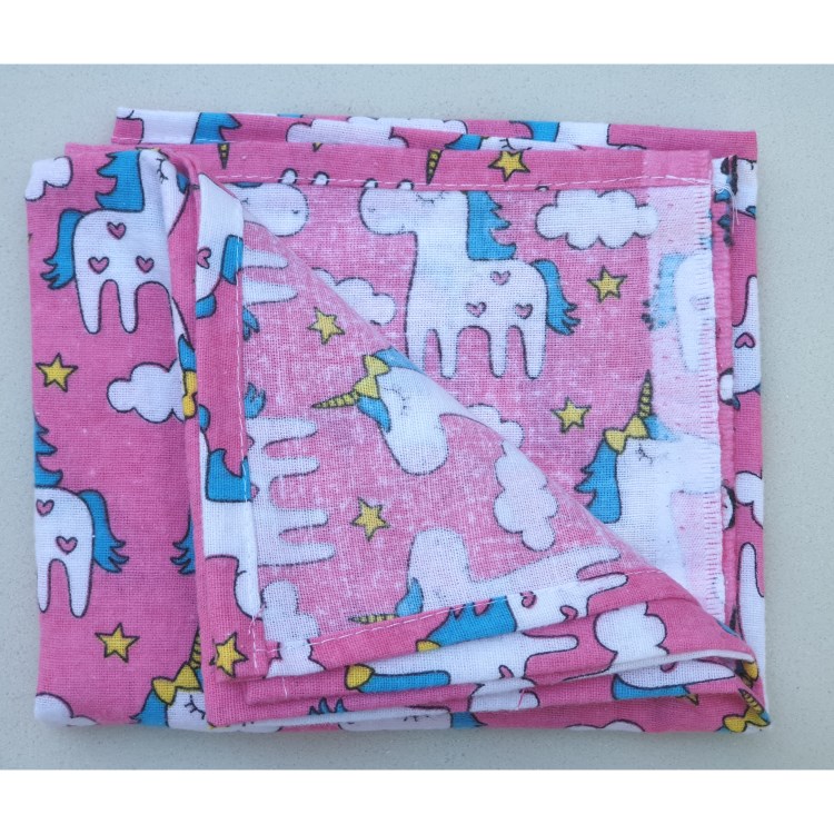 Flanel tetra pelene sa uzorkom - 70x80 cm