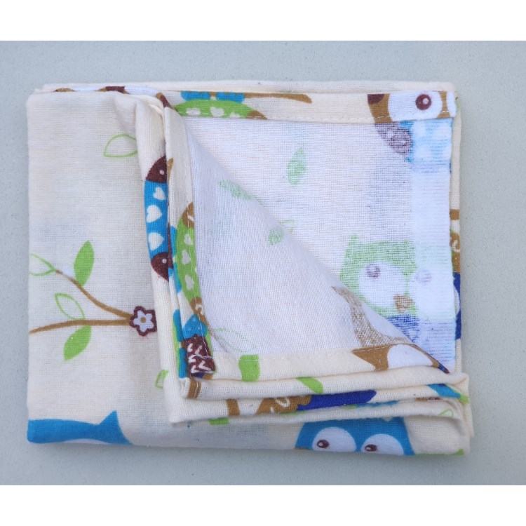 Flanel tetra pelene sa uzorkom - 70x80 cm