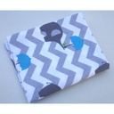 Flanel tetra pelene sa uzorkom - 70x80 cm