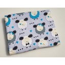 Flanel tetra pelene sa uzorkom - 70x80 cm