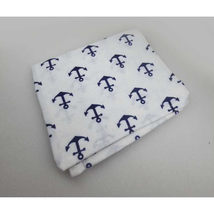 Flanel tetra pelene sa uzorkom - 70x80 cm