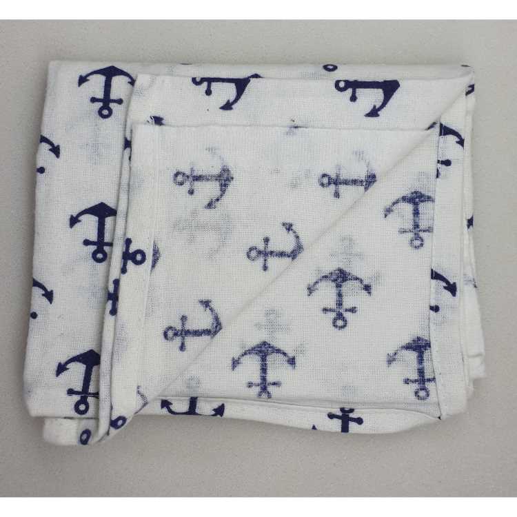 Flanel tetra pelene sa uzorkom - 70x80 cm