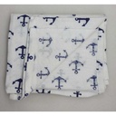 Flanel tetra pelene sa uzorkom - 70x80 cm
