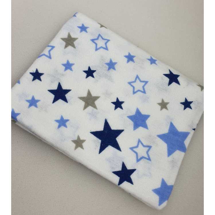 Flanel tetra pelene sa uzorkom - 70x80 cm