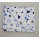 Flanel tetra pelene sa uzorkom - 70x80 cm