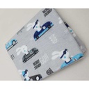 Flanel tetra pelene sa uzorkom - 70x80 cm