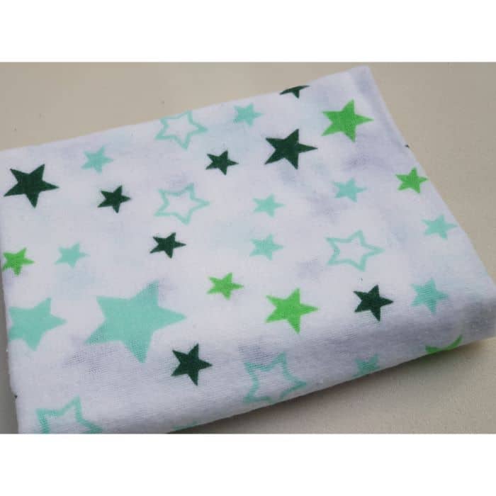 Flanel tetra pelene sa uzorkom - 70x80 cm