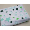 Flanel tetra pelene sa uzorkom - 70x80 cm