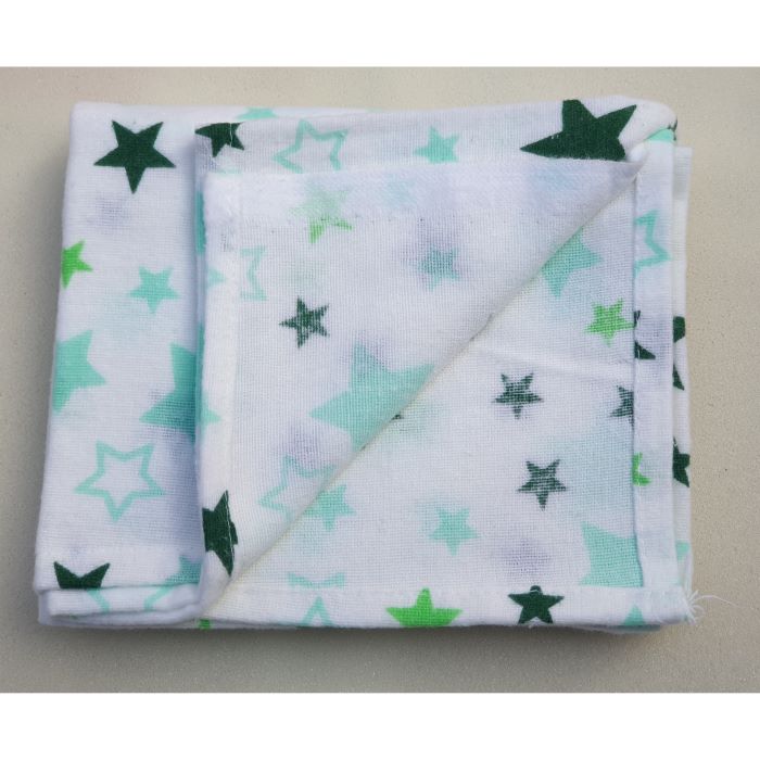 Flanel tetra pelene sa uzorkom - 70x80 cm