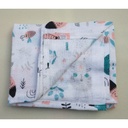 Flanel tetra pelene sa uzorkom - 70x80 cm