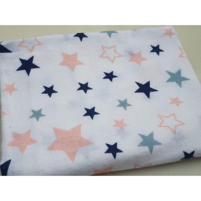 Flanel tetra pelene sa uzorkom - 70x80 cm