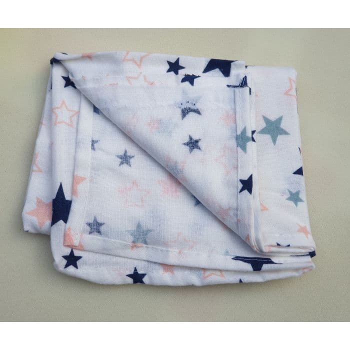 Flanel tetra pelene sa uzorkom - 70x80 cm
