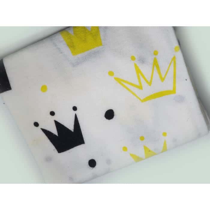 Flanel tetra pelene sa uzorkom - 70x80 cm
