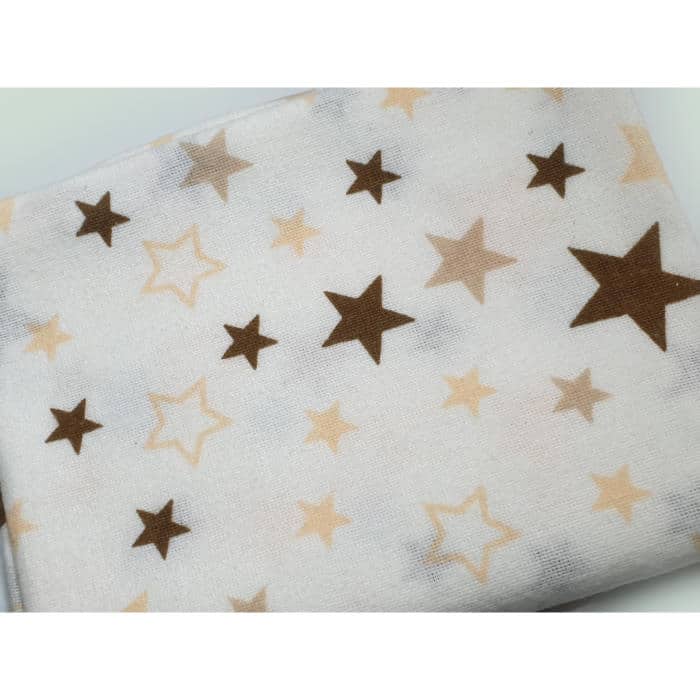 Flanel tetra pelene sa uzorkom - 70x80 cm