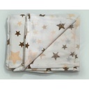 Flanel tetra pelene sa uzorkom - 70x80 cm