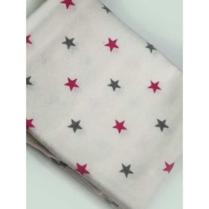 Flanel tetra pelene sa uzorkom - 70x80 cm