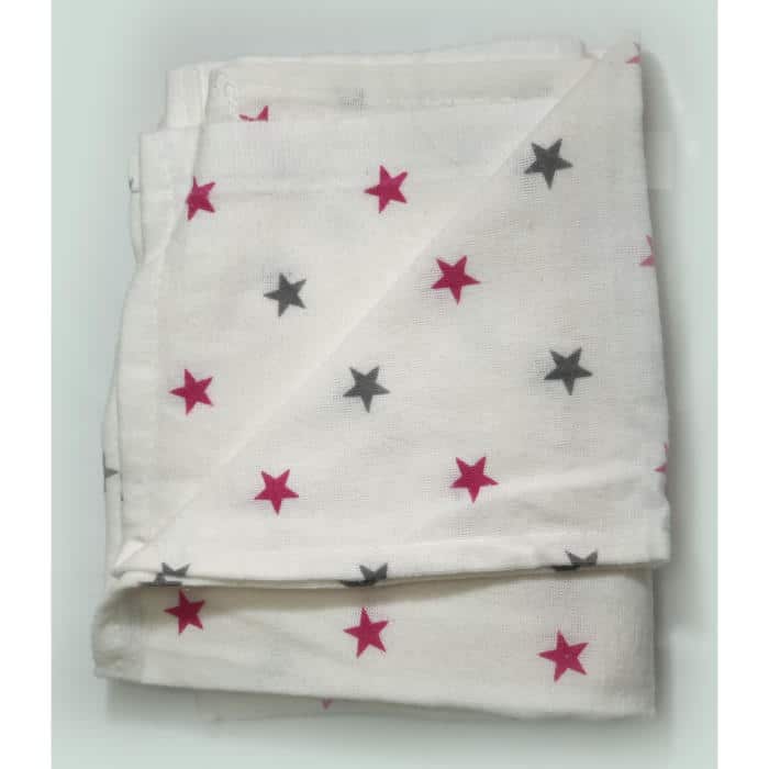 Flanel tetra pelene sa uzorkom - 70x80 cm