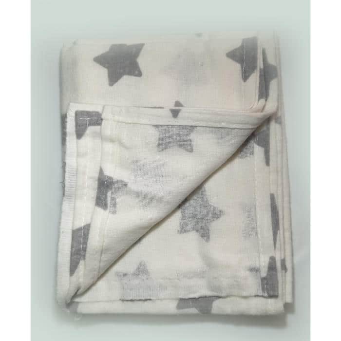 Flanel tetra pelene sa uzorkom - 70x80 cm