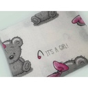 Flanel tetra pelene sa uzorkom - 70x80 cm