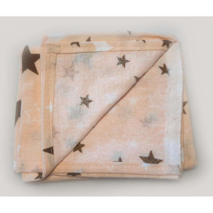 Flanel tetra pelene sa uzorkom - 70x80 cm