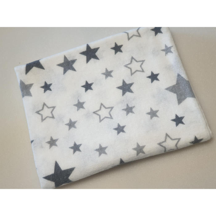 Flanel tetra pelene sa uzorkom - 70x80 cm