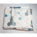 Flanel tetra pelene sa uzorkom - 70x80 cm