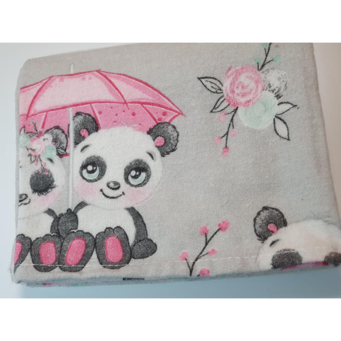 Flanel tetra pelene sa uzorkom - 70x80 cm
