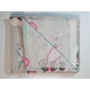 Flanel tetra pelene sa uzorkom - 70x80 cm