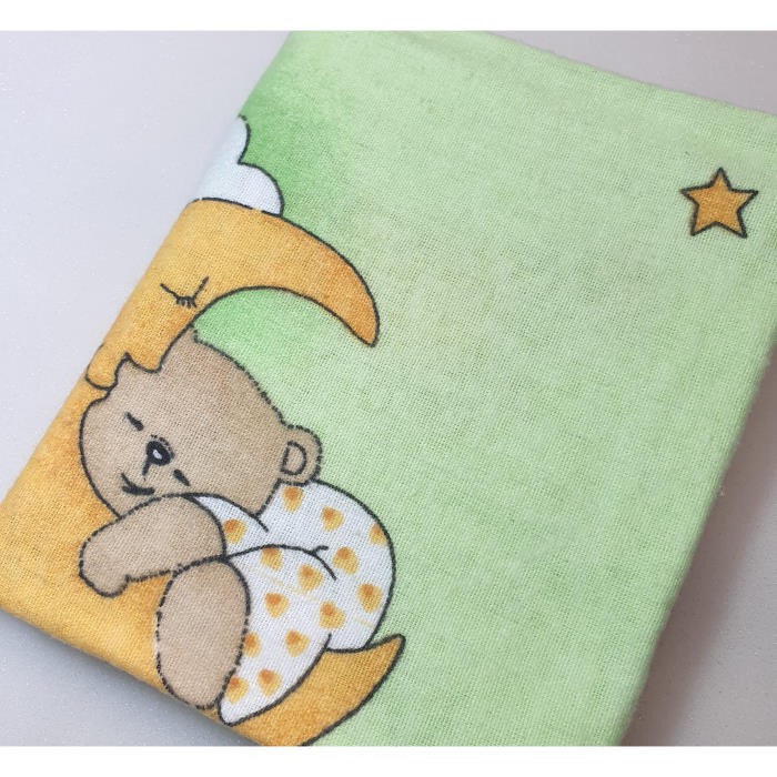 Flanel tetra pelene sa uzorkom - 70x80 cm