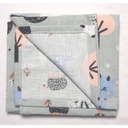 Flanel tetra pelene sa uzorkom - 70x80 cm