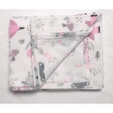 Flanel tetra pelene sa uzorkom - 70x80 cm